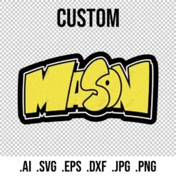 Alternative view of CUSTOM Graffiti NAME - Style 6
