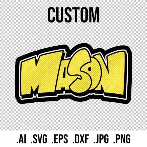 CUSTOM Graffiti NAME - Style 6 - Image 2