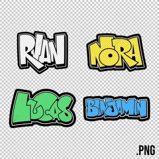 CUSTOM Graffiti NAME - Style 6 - Image 3