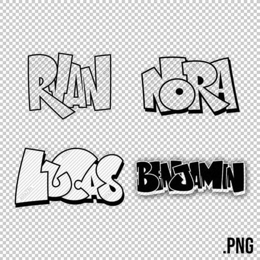 CUSTOM Graffiti NAME - Style 6 - Image 7
