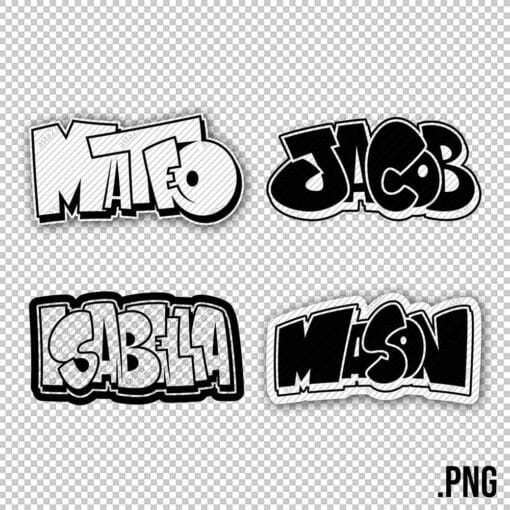 CUSTOM Graffiti NAME - Style 6 - Image 8