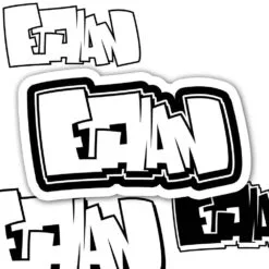 ETHAN Graffiti Name