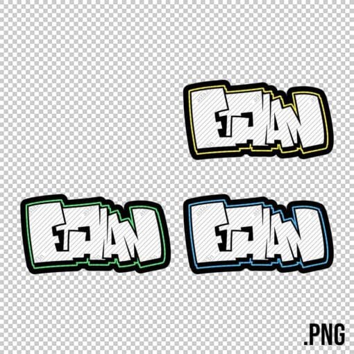 ETHAN Graffiti Name - Image 5