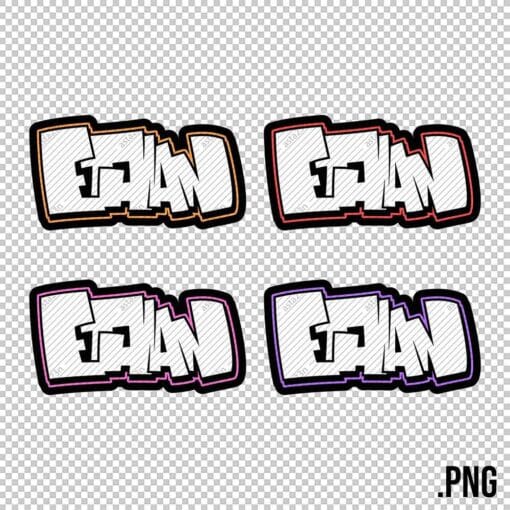 ETHAN Graffiti Name - Image 6