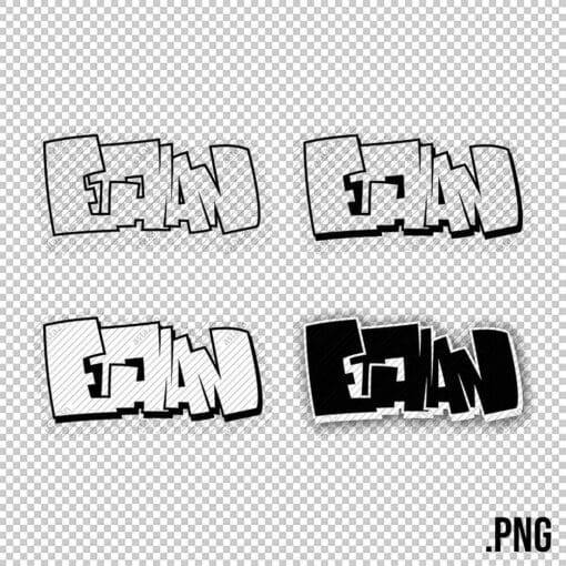 ETHAN Graffiti Name - Image 7
