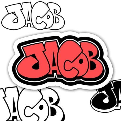 JACOB Graffiti Name