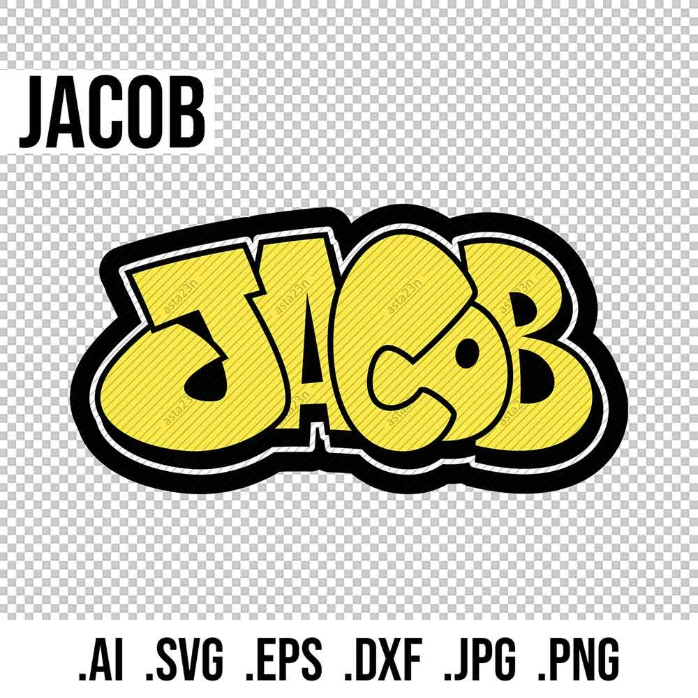JACOB Graffiti Name - Image 2