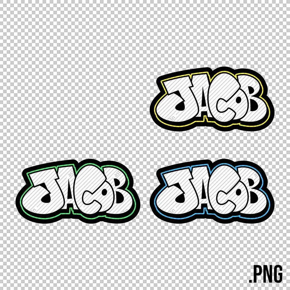 JACOB Graffiti Name - Image 5