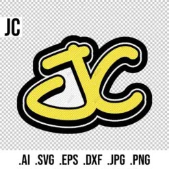 Alternative view of JC Graffiti Initials