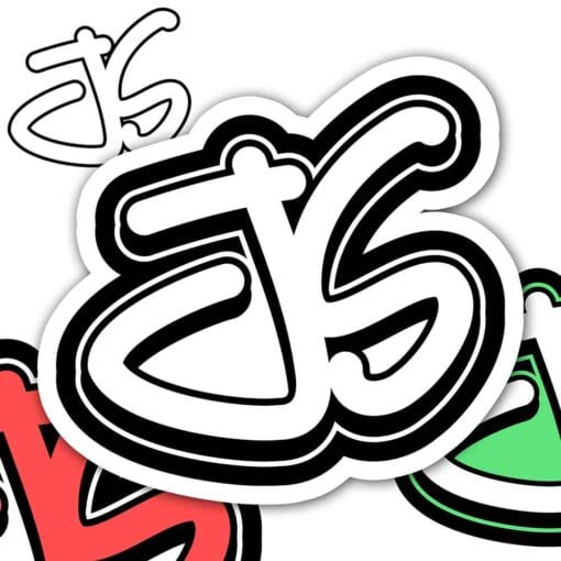 JS Graffiti Initials