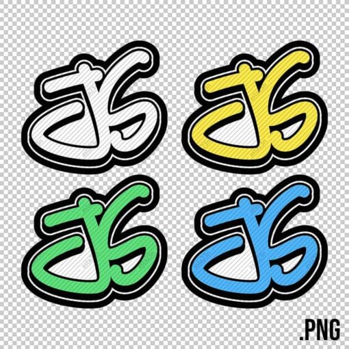 JS Graffiti Initials - Image 3
