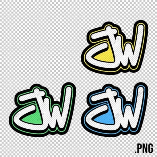 JW Graffiti Initials - Image 5