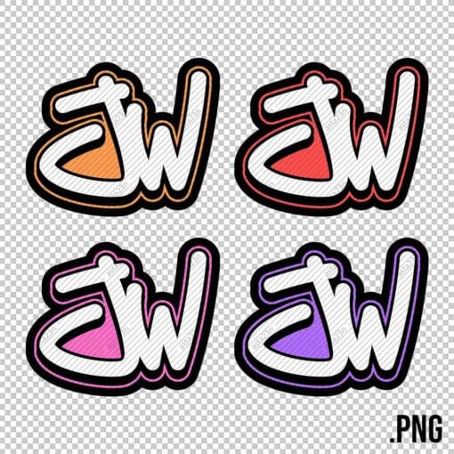 JW Graffiti Initials - Image 6