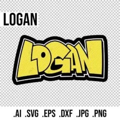 Alternative view of LOGAN Graffiti Name