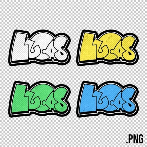 LUCAS Graffiti Name - Image 3