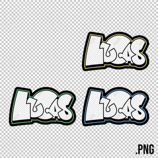 LUCAS Graffiti Name - Image 5