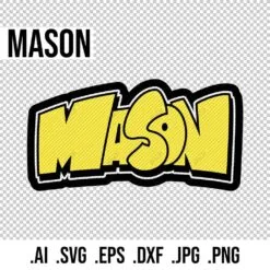 Alternative view of MASON Graffiti Name