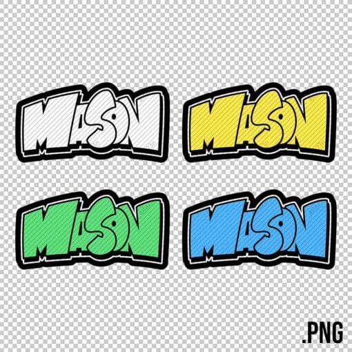 MASON Graffiti Name - Image 3