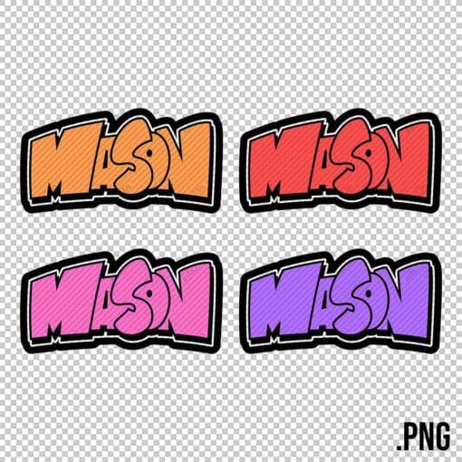 MASON Graffiti Name - Image 4