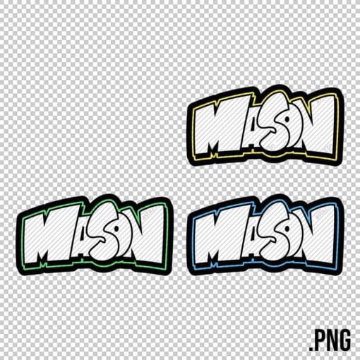 MASON Graffiti Name - Image 5
