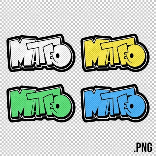 MATEO Graffiti Name - Image 3