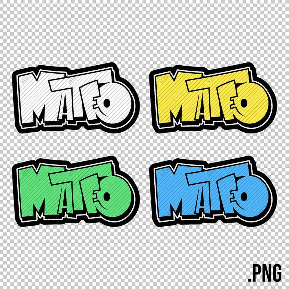 MATEO Graffiti Name - Image 3
