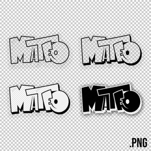 MATEO Graffiti Name - Image 7