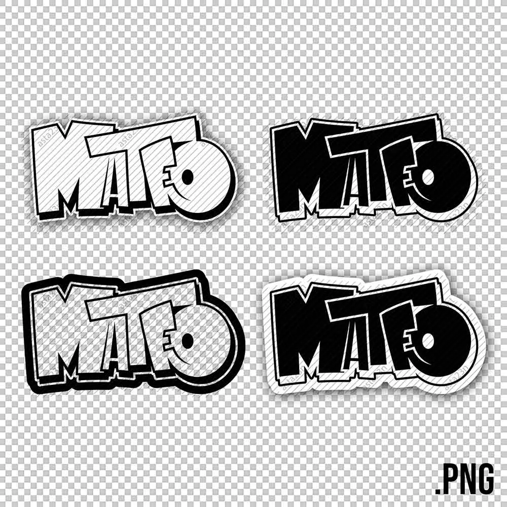 MATEO Graffiti Name - Image 8