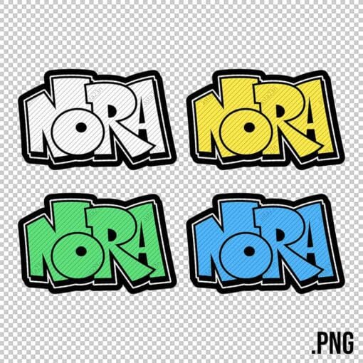 NORA Graffiti Name - Image 3