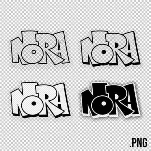 NORA Graffiti Name - Image 7
