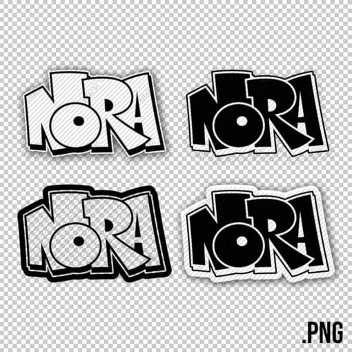 NORA Graffiti Name - Image 8