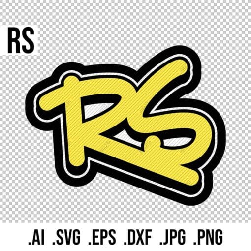 RS Graffiti Initials - Image 2