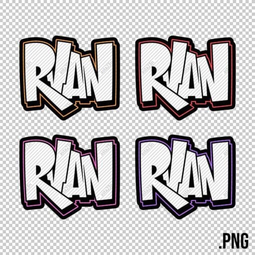 RYAN Graffiti Name - Image 6