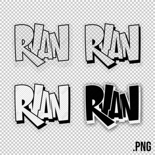 RYAN Graffiti Name - Image 7