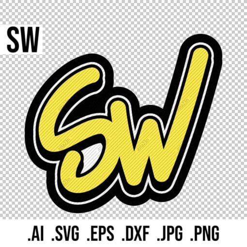 SW Graffiti Initials - Image 2