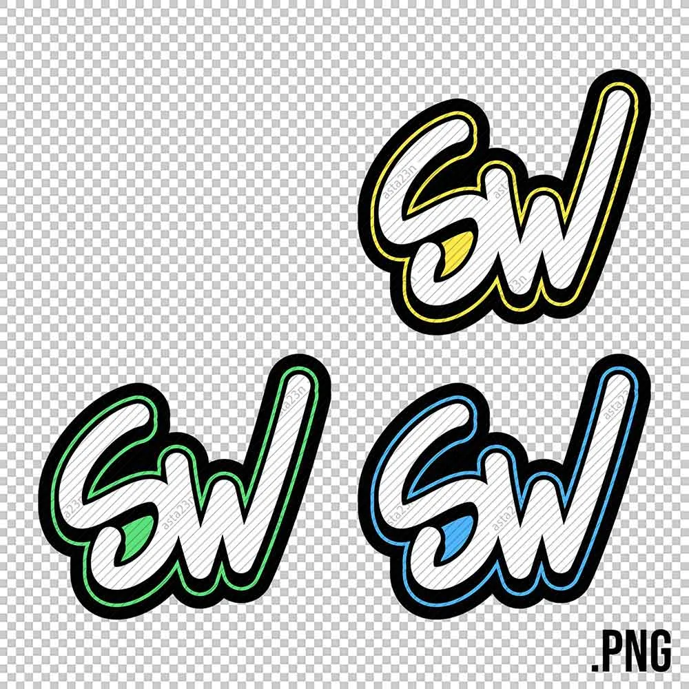 SW Graffiti Initials - Image 5