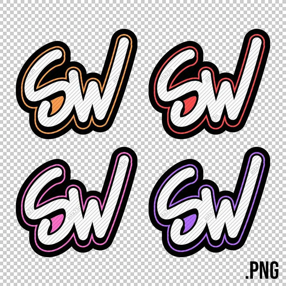 SW Graffiti Initials - Image 6