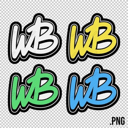 WB Graffiti Initials - Image 3