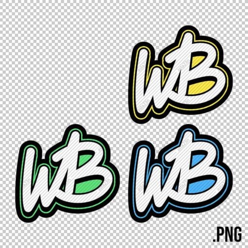 WB Graffiti Initials - Image 5