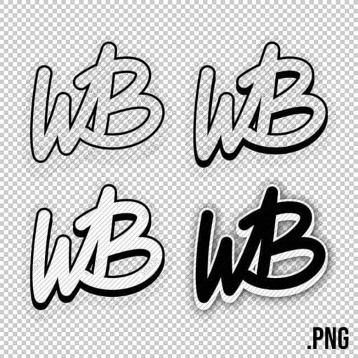 WB Graffiti Initials - Image 7