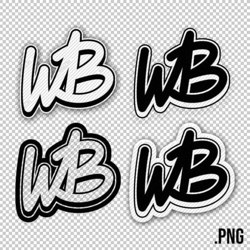 WB Graffiti Initials - Image 8