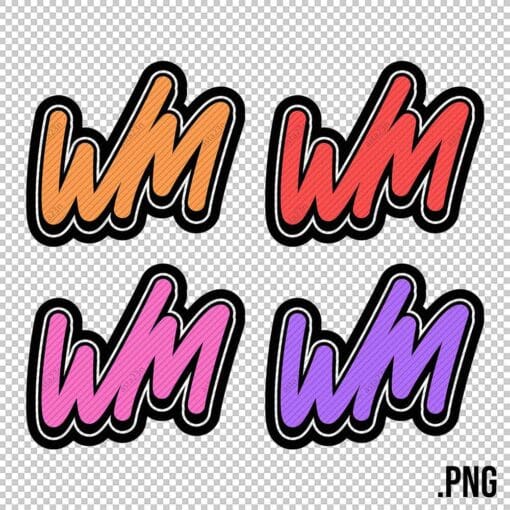 WM Graffiti Initials - Image 4