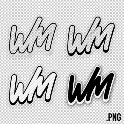 WM Graffiti Initials - Image 7