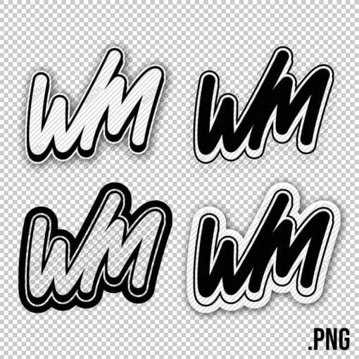 WM Graffiti Initials - Image 8